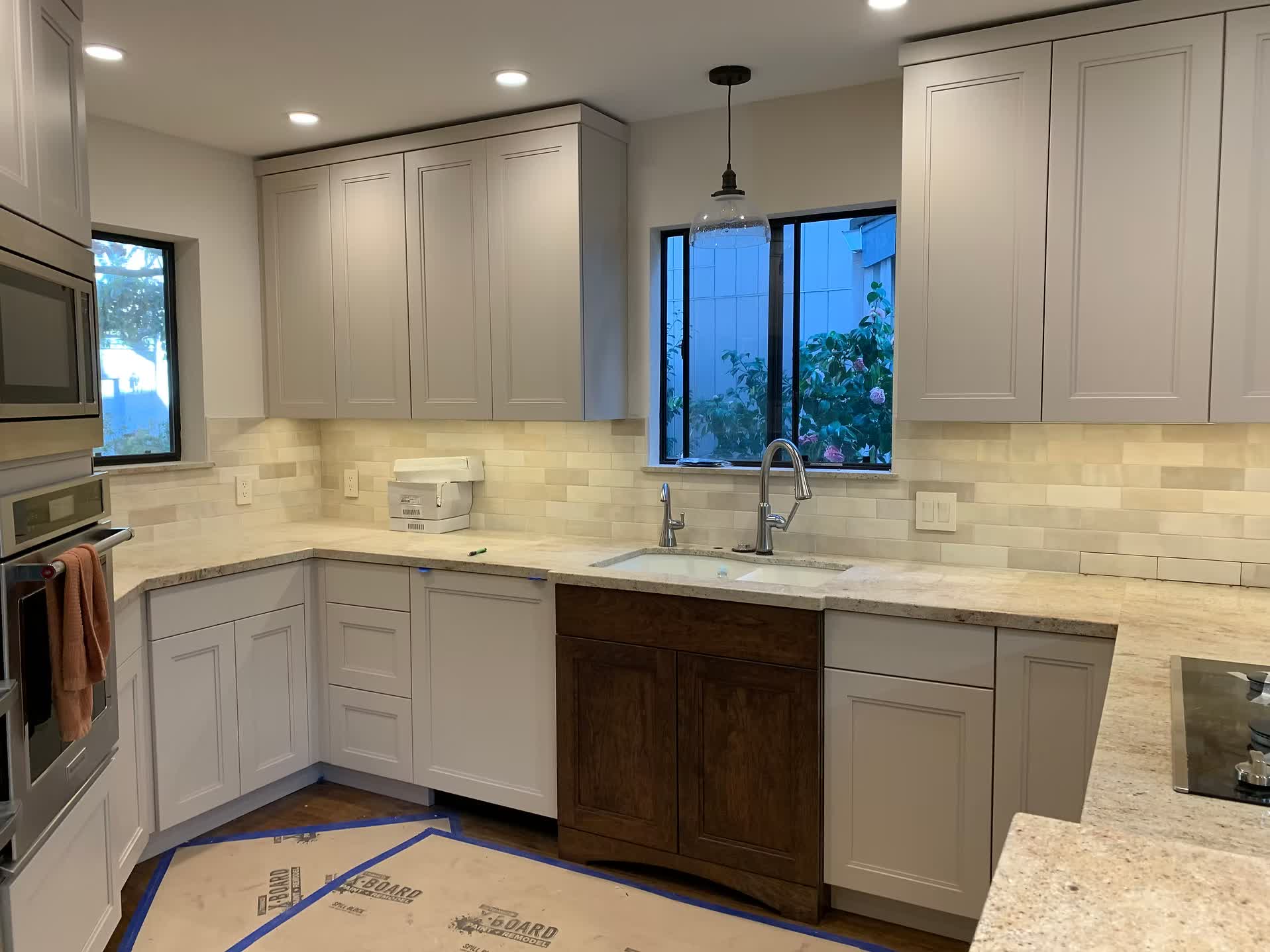 Remodeled kitchen completed by VSG Builder